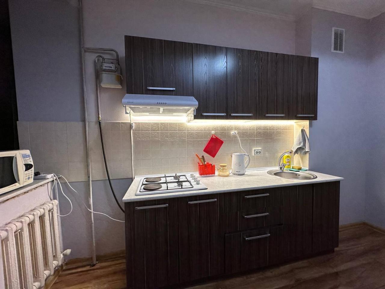 1-Room Apart. 21 On Usenbaeva 52 Near Eurasia Shopping Center Μπισκέκ Εξωτερικό φωτογραφία